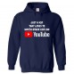 Just A Kid That Loves To Watch Other Kids On Utube Classic Unisex Kids and Adults Pullover Hoodie									 									 									
